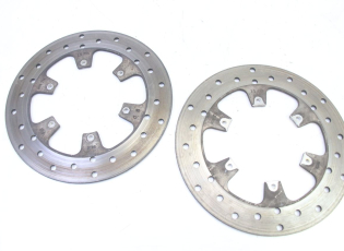 PAIRE DISQUES FREIN AVANT