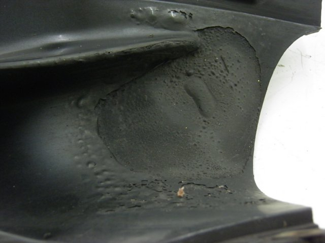 photo de UNTERBODEN LINKS BMW R RT ABS 1100 (1996 - 2001) - Zoom auf Gebrauchszustand