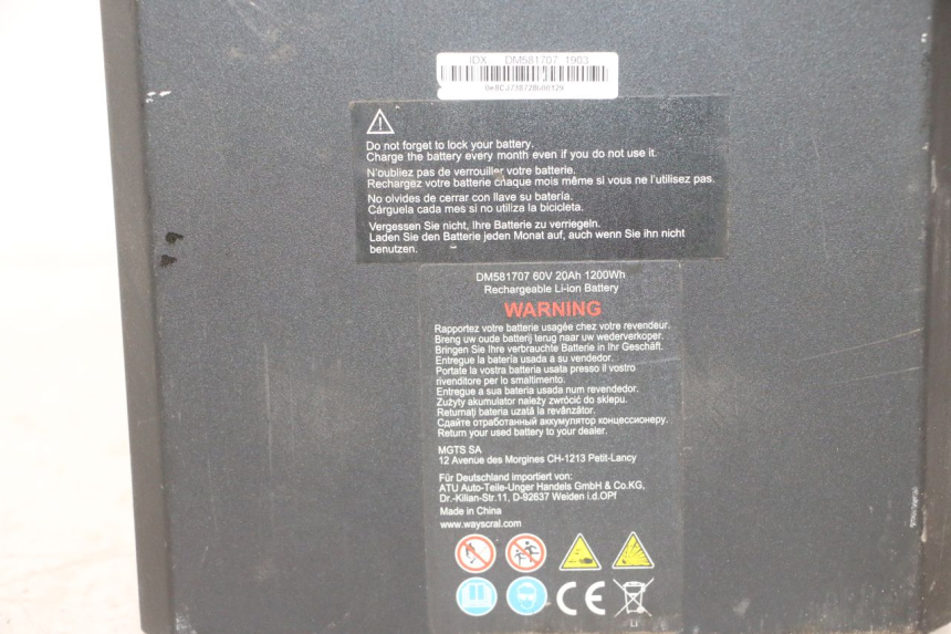 photo de BATTERIE WAYSCRAL E-START 1 (2018 - 2022) - Weitere Ansicht des Artikels