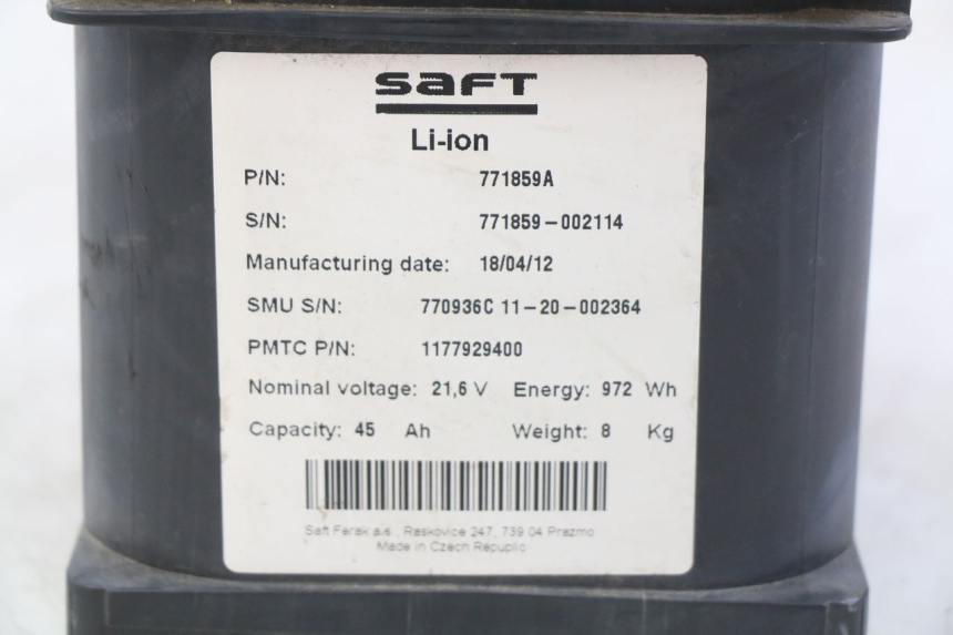 photo de BATTERIE PEUGEOT E-VIVACITY 1 (2012 - 2018) - Details der Befestigungspunkte