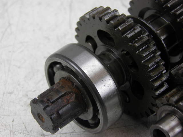 photo de GETRIEBE  KYMCO QUANNON 125 (2007 - 2014) - Zoom auf Gebrauchszustand