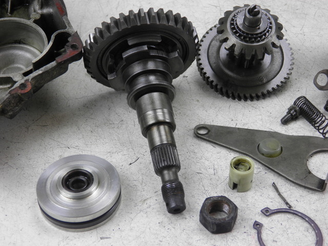 photo de GETRIEBE  PIAGGIO VESPA PK 80 (1983 - 1996) - Technische Nahaufnahme