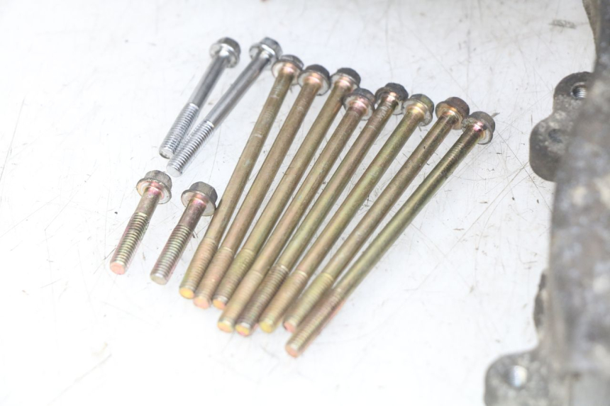 photo de UNTERER MOTORBLOCK SYM FIDDLE 3 III 125 (2014 - 2020) - Detaillierte Sichtprüfung