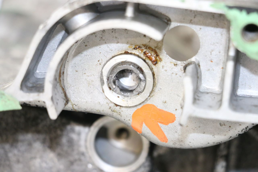 photo de Motorblock-Unterteil EUROCKA R8 4T 50 (2013 - 2022) - Details der Befestigungspunkte