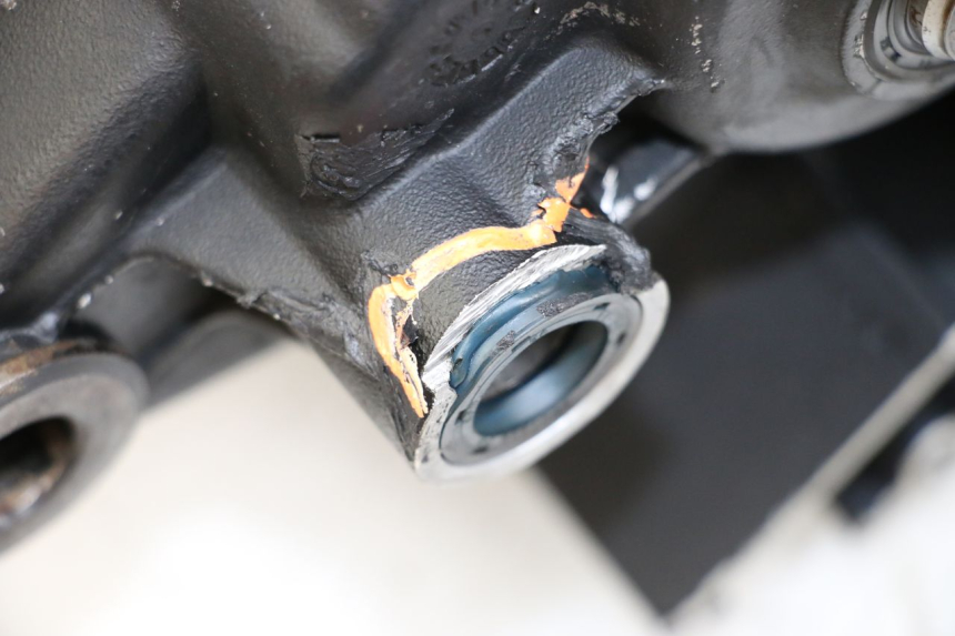 photo de KURBELGEHÄUSE CAGIVA SUPER CITY 125 (1992 - 1997) - Zoom auf Gebrauchszustand