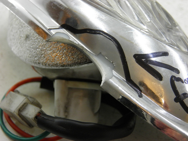 photo de VORNE LINKS BLINKER YAMASAKI YM50QT-N3 RETRO 50 (2012 - 2014) - Detailansicht des Bauteils