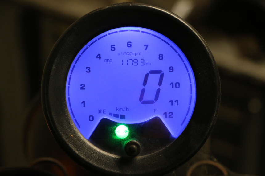 photo de TACHOMETER  KEEWAY K-LIGHT KLIGHT 125 (2018 - 2025) - Zoom auf Gebrauchszustand