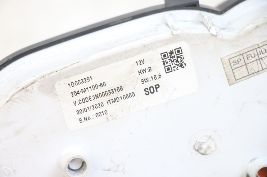 photo de TACHOMETER PIAGGIO NEW TYPHOON 50 (2018 - 2021) - Kennzeichnungen und Originalreferenzen