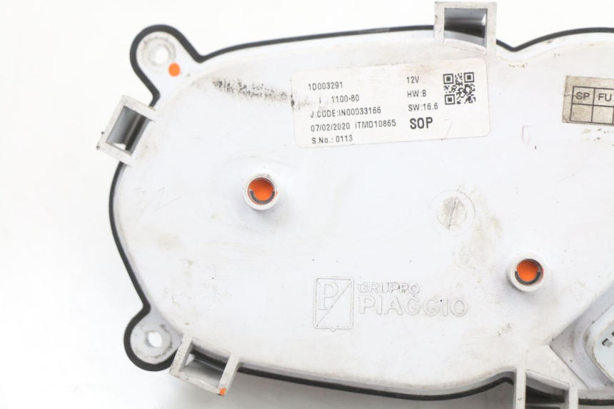photo de TACHOMETER PIAGGIO NEW TYPHOON 50 (2018 - 2021) - Details der Befestigungspunkte