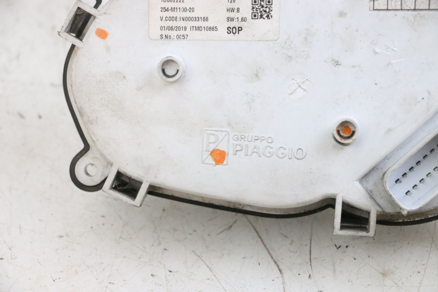 photo de TACHOMETER PIAGGIO NEW TYPHOON 50 (2018 - 2021) - Technische Nahaufnahme