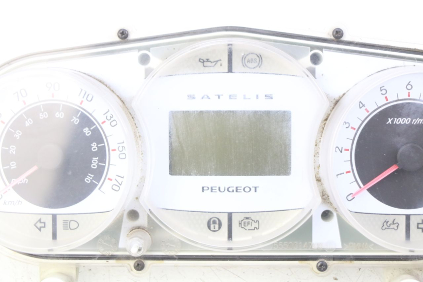 photo de TACHOMETER PEUGEOT SATELIS COMPRESSOR K15 125 (2006 - 2009) - Hochauflösende Nahaufnahme
