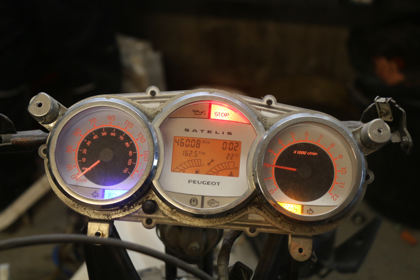 photo de TACHOMETER PEUGEOT SATELIS 125 (2006 - 2009) - Gesamtansicht des Produkts