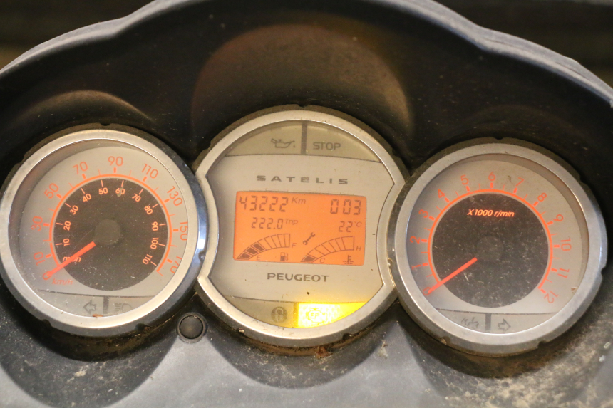 photo de TACHOMETER PEUGEOT SATELIS 125 (2006 - 2009) - Ergänzendes Produktfoto