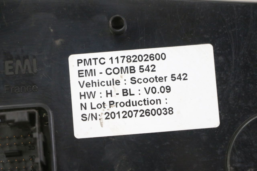 photo de TACHOMETER  PEUGEOT SATELIS 125 (2013 - 2018) - Geprüftes Gebrauchtteil