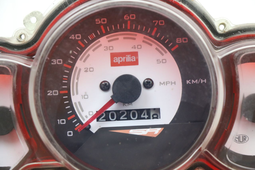 photo de TACHOMETER  APRILIA SR CARB LC 2T 50 (2004 - 2012) - Zoom auf Gebrauchszustand