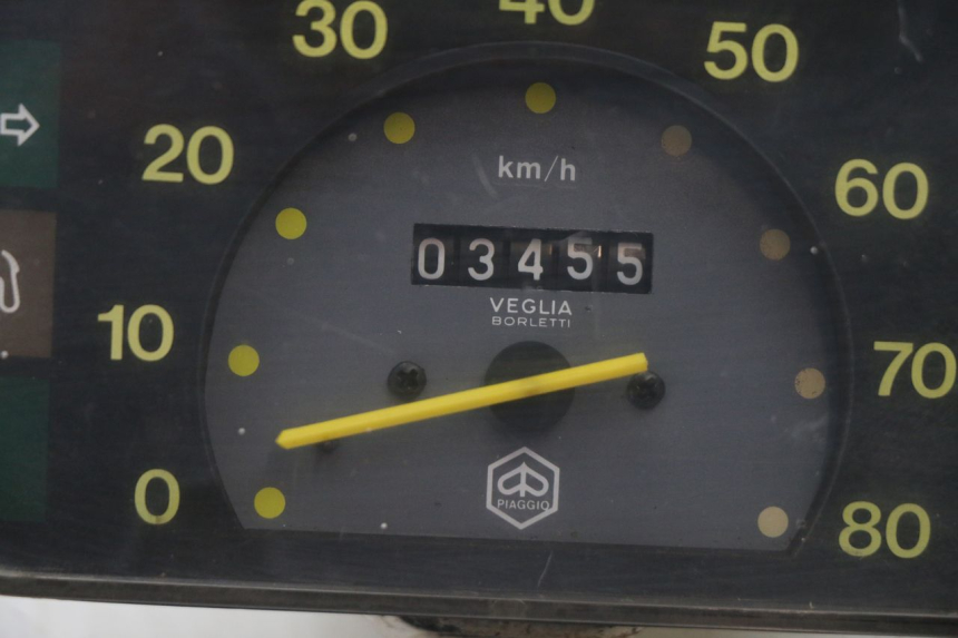 photo de TACHOMETER  PIAGGIO VESPA PK FL 2T 50 (1990 - 1996) - Zoom auf Gebrauchszustand