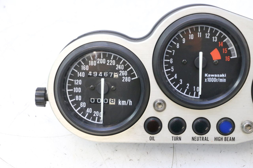 photo de TACHOMETER KAWASAKI ZX-6R ZX6R 600 (1995 - 1997) - Kennzeichnungen und Originalreferenzen