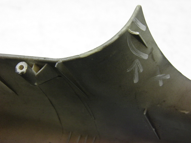 photo de LENKERVERKLEIDUNG VORNE ROADSIGN WALLABY 50 (2009 - 2014) - Details der Befestigungspunkte