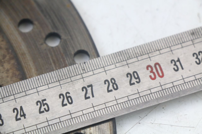 photo de HINTERE BREMSSCHEIBE YAMAHA FJR ABS 1300 (2006 - 2012) - Zoom auf Gebrauchszustand