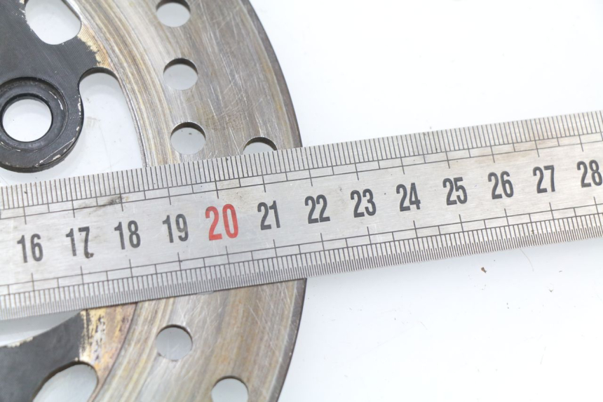 photo de BREMSSCHEIBE HINTEN SUZUKI GSX-R GSXR 600 (2008 - 2010) - Zoom auf Gebrauchszustand