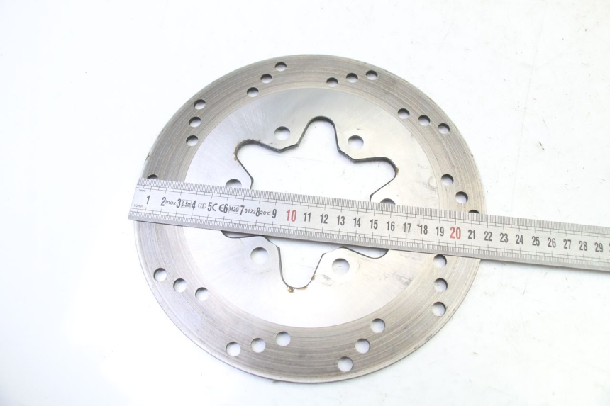 photo de BREMSSCHEIBE HINTEN KIDEN KD125-G 125 (2018 - 2022) - Zoom auf Gebrauchszustand