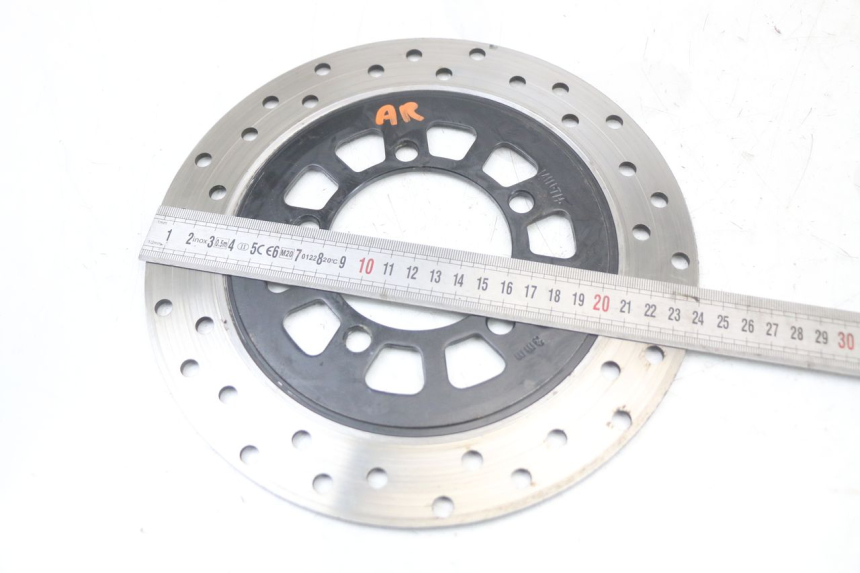 photo de BREMSSCHEIBE HINTEN MASAI SCRAMBLER SPORT 125 (2021 - 2025) - Zoom auf Gebrauchszustand