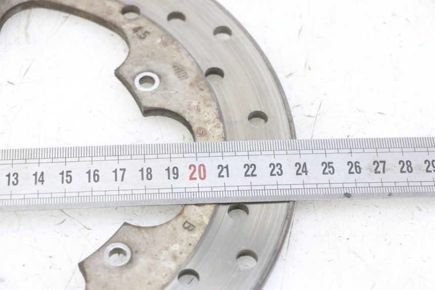 photo de HINTERE BREMSSCHEIBE GILERA NEXUS 125 (2009 - 2013) - Zoom auf Gebrauchszustand