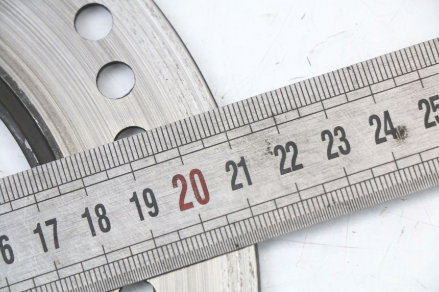 photo de BREMSSCHEIBE HINTEN ASTOR ORCAL 125 (2015 - 2017) - Zoom auf Gebrauchszustand