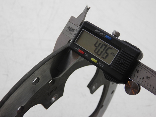 photo de BREMSSCHEIBE HINTEN PIAGGIO BEVERLY 125 (1998 - 2005) - Zoom auf Gebrauchszustand