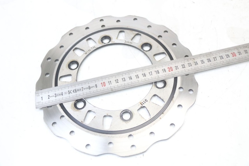 photo de BREMSSCHEIBE HINTEN REGAL RAPTOR SPYDER 125 (2010 - 2018) - Zoom auf Gebrauchszustand