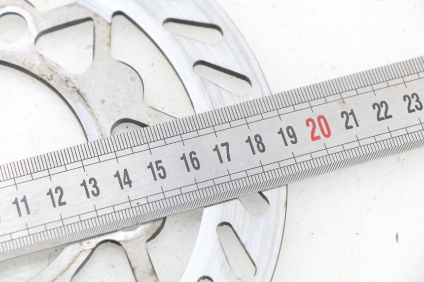 photo de BREMSSCHEIBE HINTEN MINI MX ROOKIE 125 - Zoom auf Gebrauchszustand