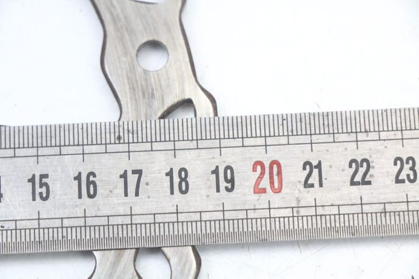 photo de BREMSSCHEIBE HINTEN MINI MX SX 125 - Zoom auf Gebrauchszustand