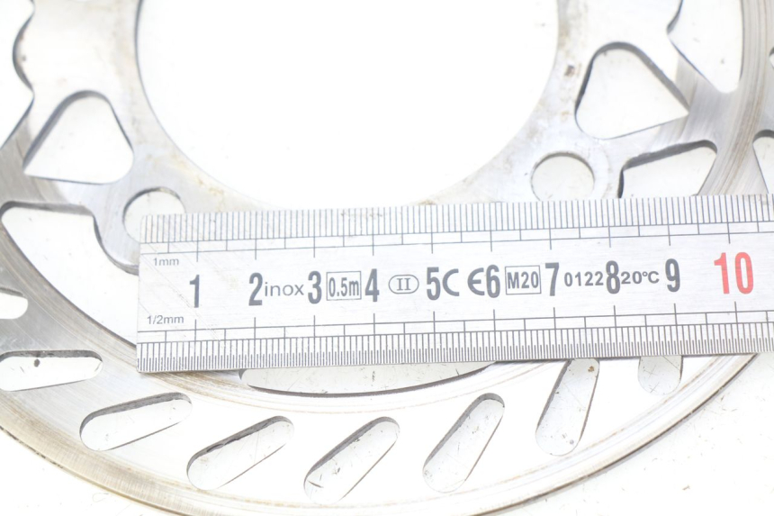 photo de BREMSSCHEIBE HINTEN NITRO MOTORS THUNDER 125 - Zoom auf Gebrauchszustand