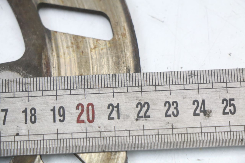 photo de BREMSSCHEIBE HINTEN KEEWAY TX 50 (2008 - 2015) - Zoom auf Gebrauchszustand