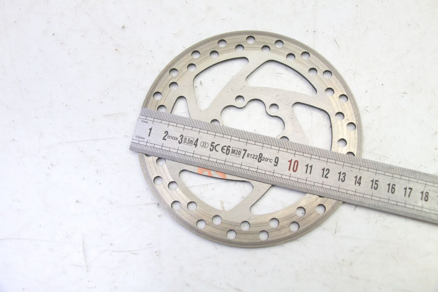 photo de BREMSSCHEIBE HINTEN DUALTRON VICTOR LIMITED 1 - Zoom auf Gebrauchszustand