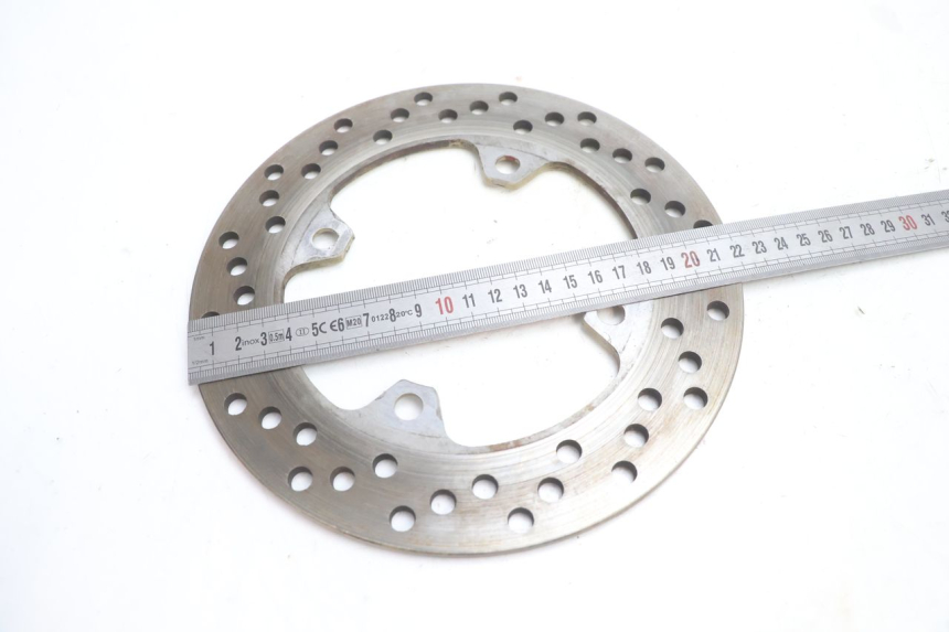 photo de BREMSSCHEIBE HINTEN KAWASAKI ZX-6R ZX6R 600 (2000 - 2002) - Zoom auf Gebrauchszustand