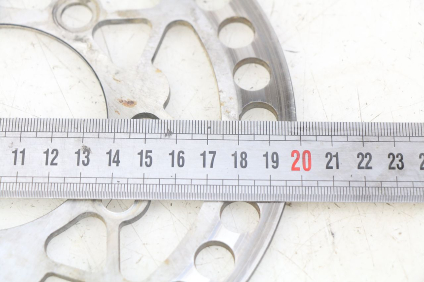 photo de VORDERE BREMSSCHEIBE ORION AGB37 CRF1 DIRT BIKE 125 (2013 - 2021) - Zoom auf Gebrauchszustand