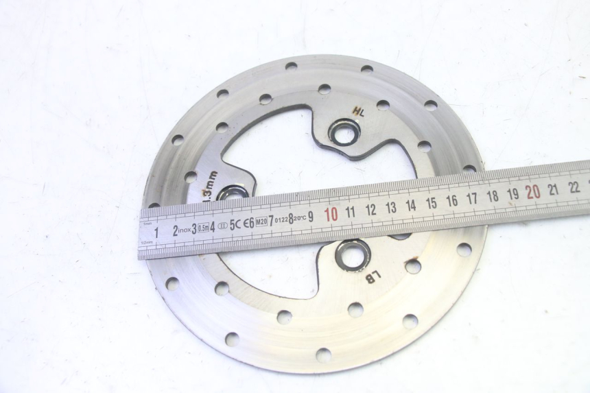 photo de VORDERE BREMSSCHEIBE KYMCO AGILITY 4T 50 (2018 - 2022) - Zoom auf Gebrauchszustand