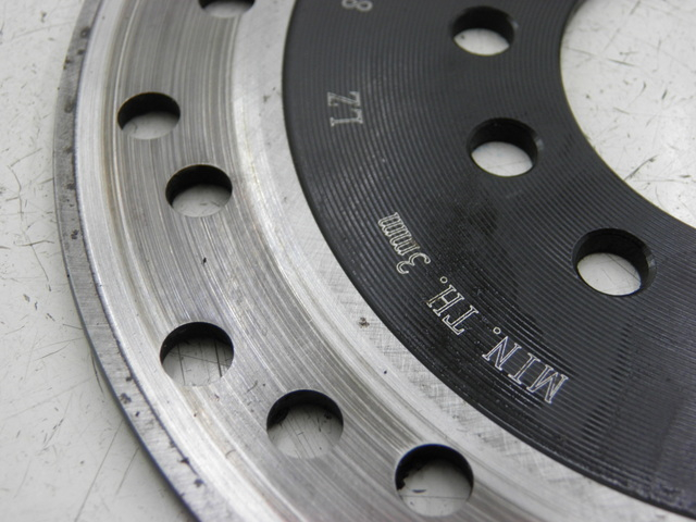 photo de BREMSSCHEIBE VORNE BAOTIAN BT 50 QT-9 50 (2006 - 2009) - Detailansicht des Bauteils