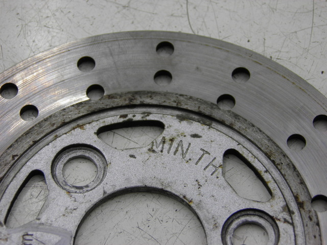 photo de BREMSSCHEIBE VORNE BHM REVENGER 50 (2009 - 2015) - Detailansicht des Bauteils