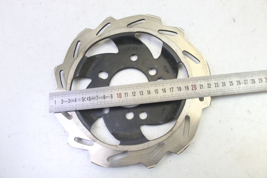 photo de VORDERE BREMSSCHEIBE SYM CROX 4T 50 (2016 - 2023) - Zoom auf Gebrauchszustand