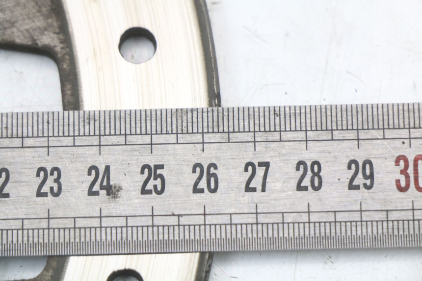 photo de BREMSSCHEIBE VORNE PEUGEOT GEOPOLIS RS 125 (2007 - 2009) - Zoom auf Gebrauchszustand