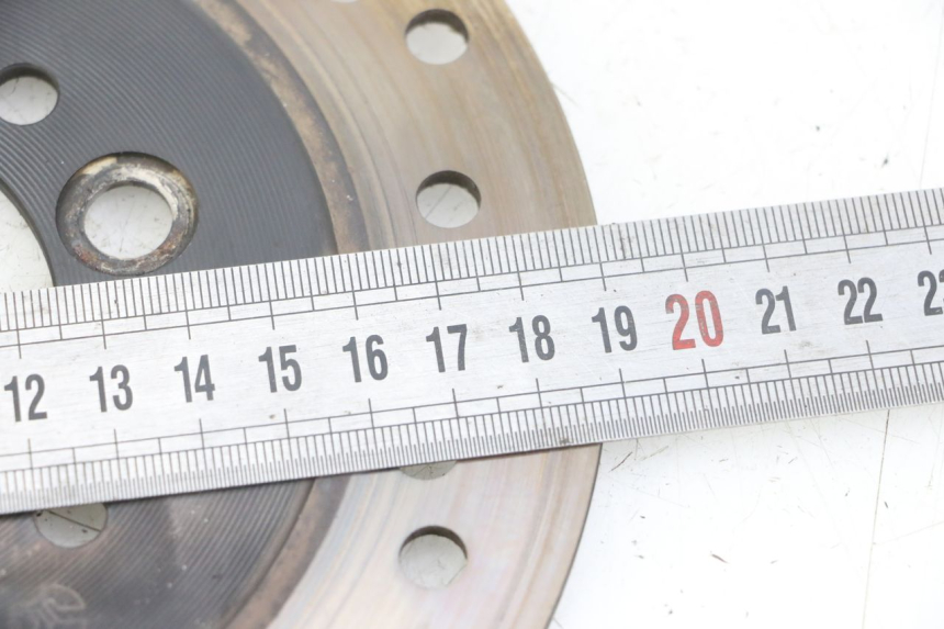 photo de BREMSSCHEIBE VORNE GOES WIKI 125 (2010 - 2015) - Zoom auf Gebrauchszustand