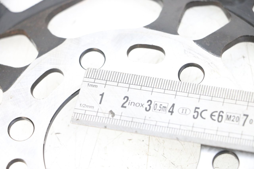 photo de Bremsscheibe vorne HYOSUNG GTR 125 (2006 - 2008) - Zoom auf Gebrauchszustand