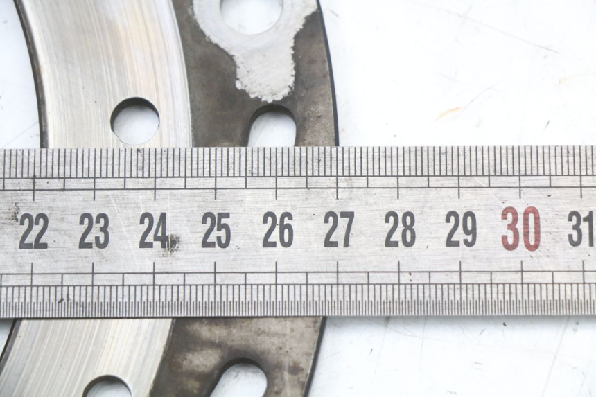 photo de BREMSSCHEIBE VORNE SYM JOYRIDE EVO 125 (2009 - 2016) - Zoom auf Gebrauchszustand