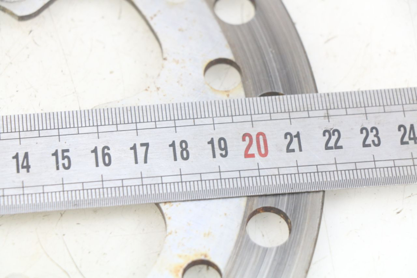 photo de VORDERE BREMSSCHEIBE KAWASAKI KX 85 (2014 - 2021) - Zoom auf Gebrauchszustand