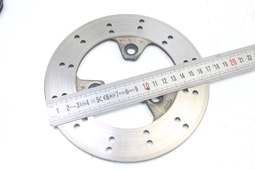 photo de VORDERE BREMSSCHEIBE PEUGEOT KISBEE 4T 50 (2010 - 2017) - Zoom auf Gebrauchszustand