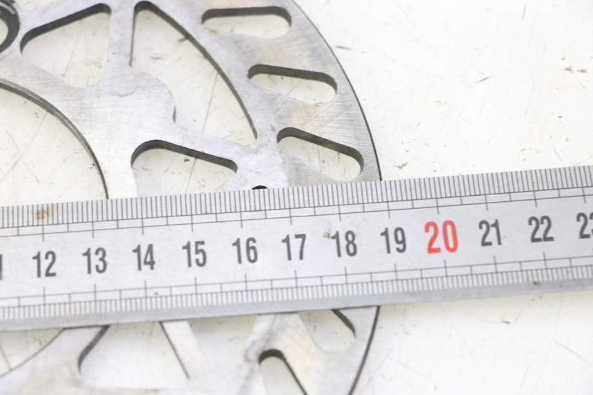 photo de VORDERE BREMSSCHEIBE APOLLO RFZ 125 - Zoom auf Gebrauchszustand