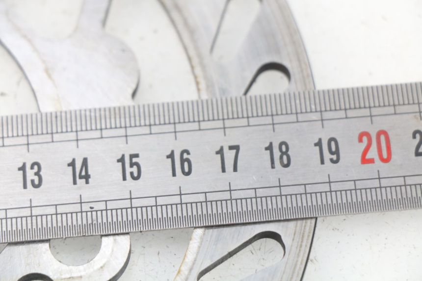 photo de BREMSSCHEIBE VORNE MINI MX ROOKIE 125 - Zoom auf Gebrauchszustand