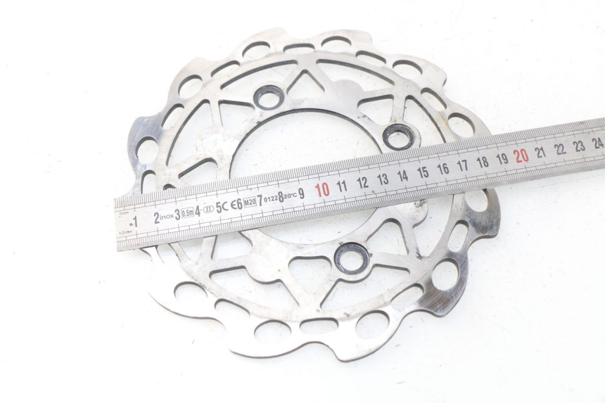 photo de BREMSSCHEIBE VORNE NITRO MOTORS STORM DIRTBIKE 110 - Zoom auf Gebrauchszustand